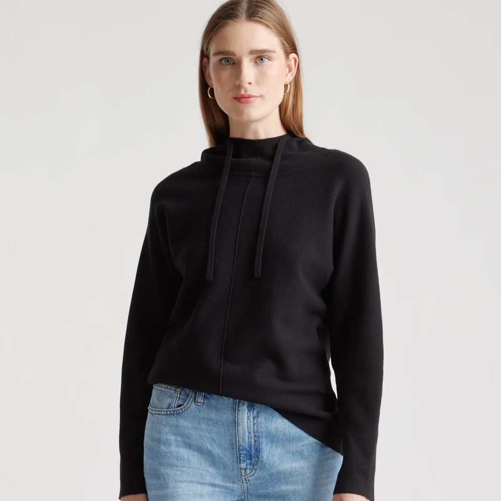 Quince eco knit hoodie sweater, NWT size small